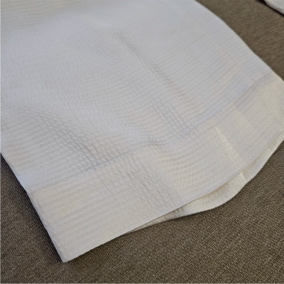 Theory PJ pants size 4  cream wide leg pajama hammered viscose - Picture 4 of 14